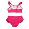 Mancs Őrjárat fodros, pink színű bikini