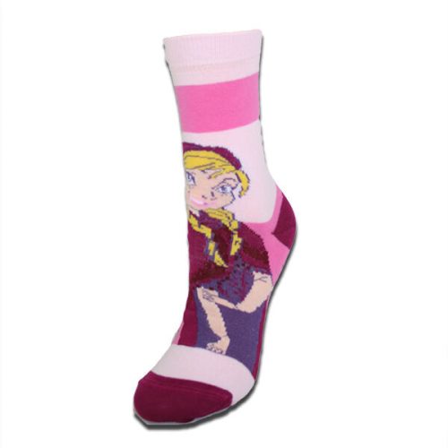Children's cotton ankle socks - Ice magic - 31-34 - pink